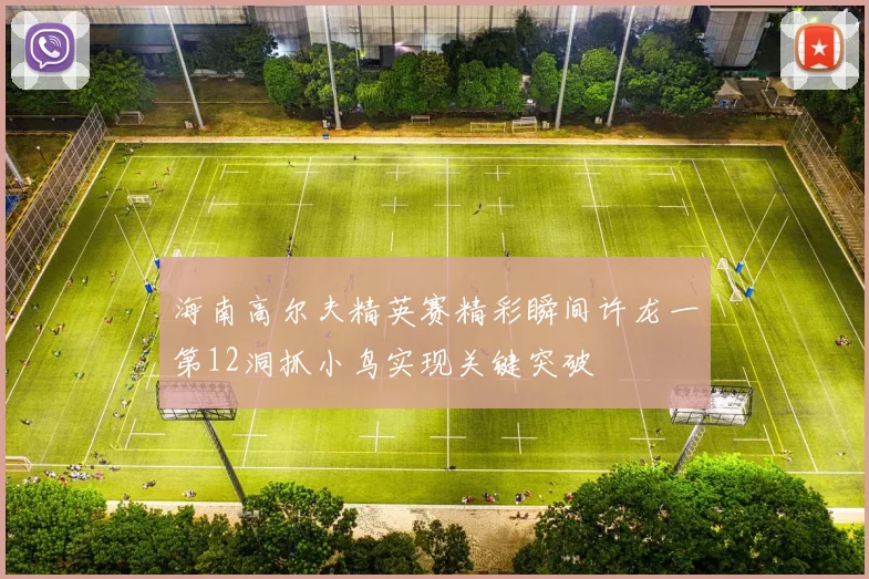 海南高尔夫精英赛精彩瞬间许龙一第12洞抓小鸟实现关键突破